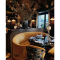 Velvet Upholsterd dining tables set restaurant booths Cafe Restaurant Chairs Hotel Restaurant Furniture Sets Velvet Booth