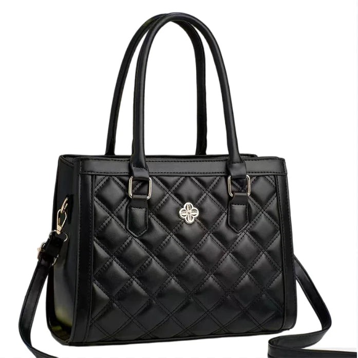 Solid Color Large Capacity New Versatile Fashion Retro Simple Elegant Temperament Women's Shoulder Bags