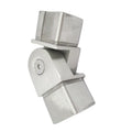 90 Degree Railing Elbow Tube Cross Connector Hinge for 40x40 mm square Tube for Handrails for Stairs