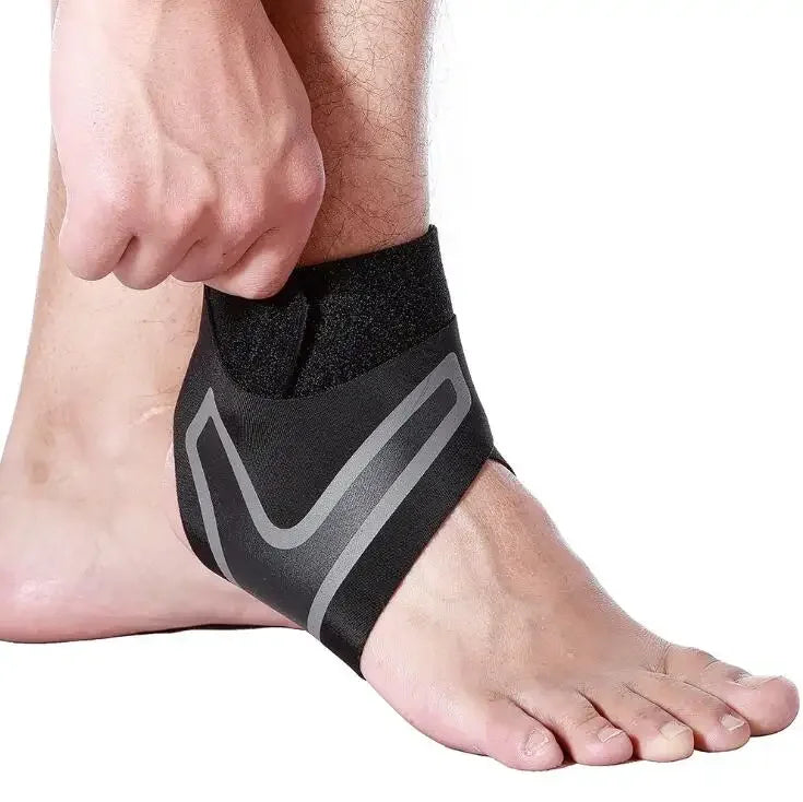 Customizable Neoprene Summer Ankle Support Brace Adjustable Wrap Stabilizer with Protection Function for Ankle Sleeve