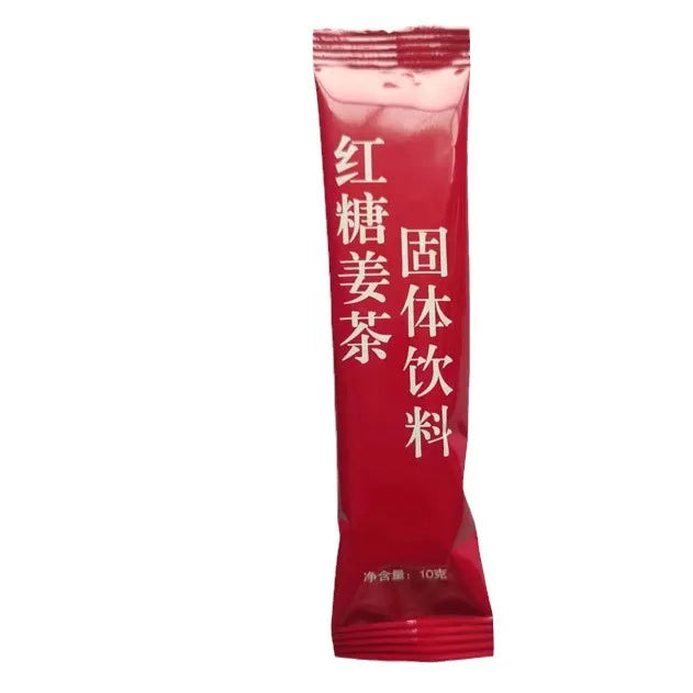 Manufacturer Direct Wholesale Brown Sugar Ginger Tea Instant Granule 10g Per Bag with Box Independent Packaging OEM Supported