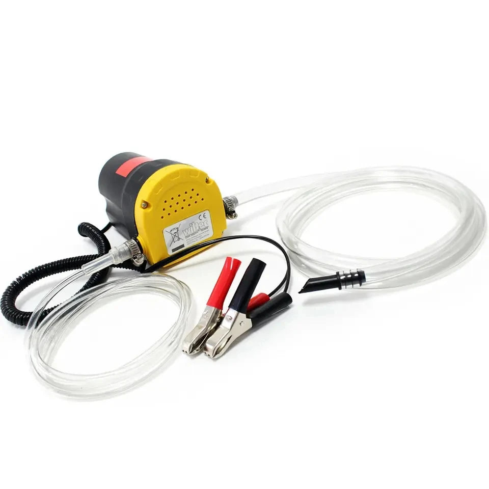 Oil Fuel Diesel Fluid Extractor Scavenge Suction Transfer Pump 12V 60W Car Boat Motorbike ATV Oil Change Electric Siphon Pump