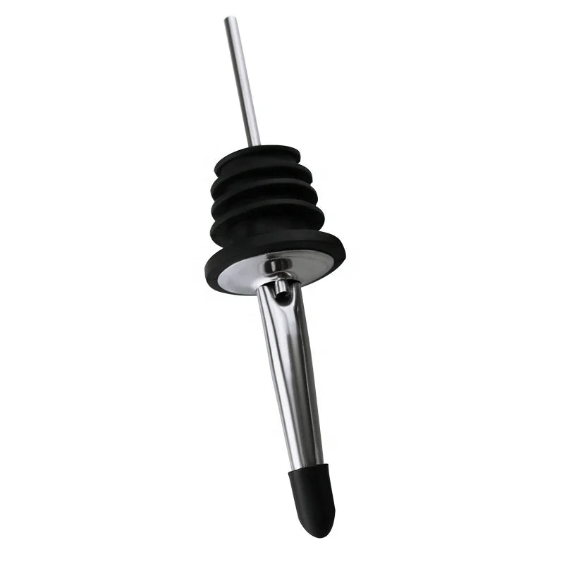 High Quality Stainless Steel 304 Wine Liquor Pourer and Sauce Oil Spout Eco-friendly Metal Beer Pourer
