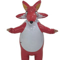 OEM ODM Customized Plastic Blow up Inflatable Advertising Fox Animal Costume Suit for Exhibition Business Show