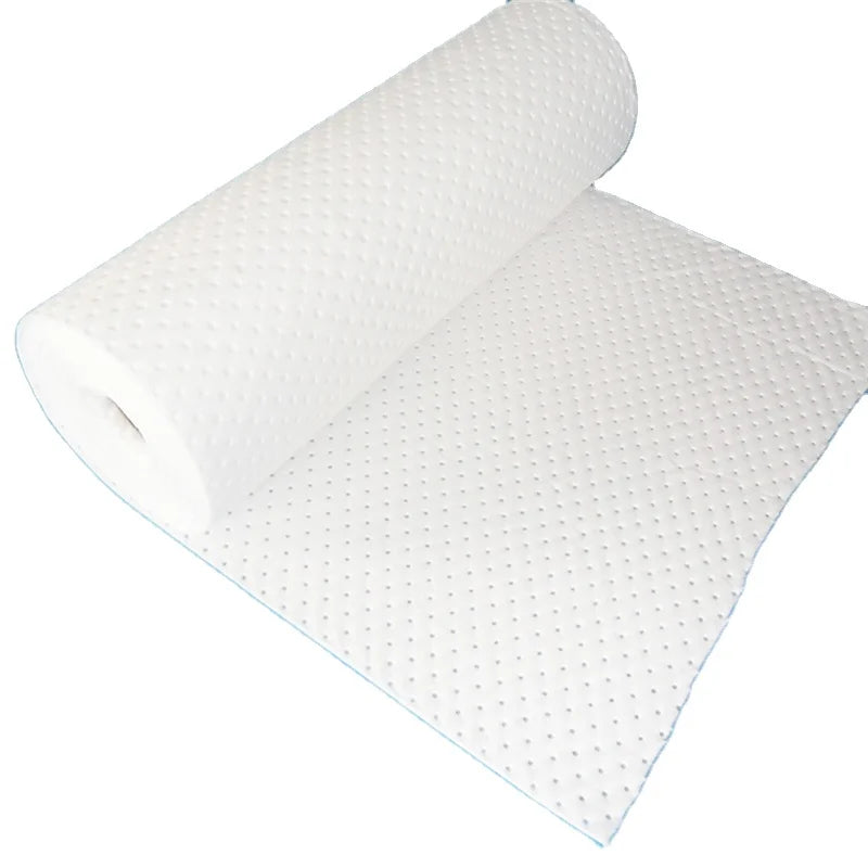 Oil-Absorbing Wool Felt Mats Environmental Offshore or Wharf Absorbent Roll Pads for Oil Removal