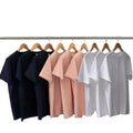 Fashion High Quality 250g 100%cotton Super Weight Casual Short Sleeve T-shirt