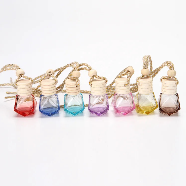 Good Quality Reed Diffuser Cosmetic Bottle 6ml 8ml 10ml Empty Small Portable Glass Car Perfume Bottle