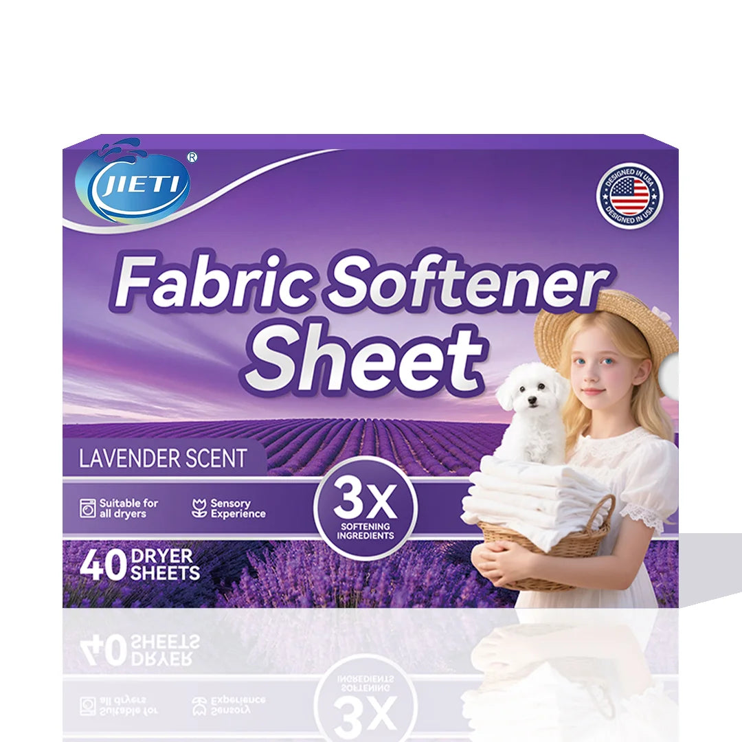 OEM/ODM Environmentally Friendly Disposable Fabric Drying Sheet (16x23cm) LavenderScent Fabric Soft Sheet