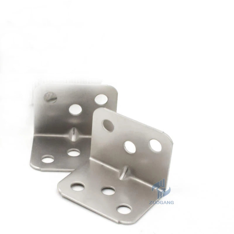 Zuogang Stainless Steel Hardware Accessories Metal Corner Code for Furniture