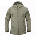 Topgear Hooded Softshell Jacket for Men Stylish Waterproof Stand Hunting Winter Coat Print Customization Design Wholesale Winter