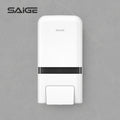Modern Design Wall Mount Hotel Soap Dispenser Easy Squeeze ABS Dish with Foam Feature for Kitchen Sink