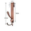Modern Rose Gold Wall-Mounted Bathroom Hanger Hook Door Hook & Robe Hook with No Nail Adhesion