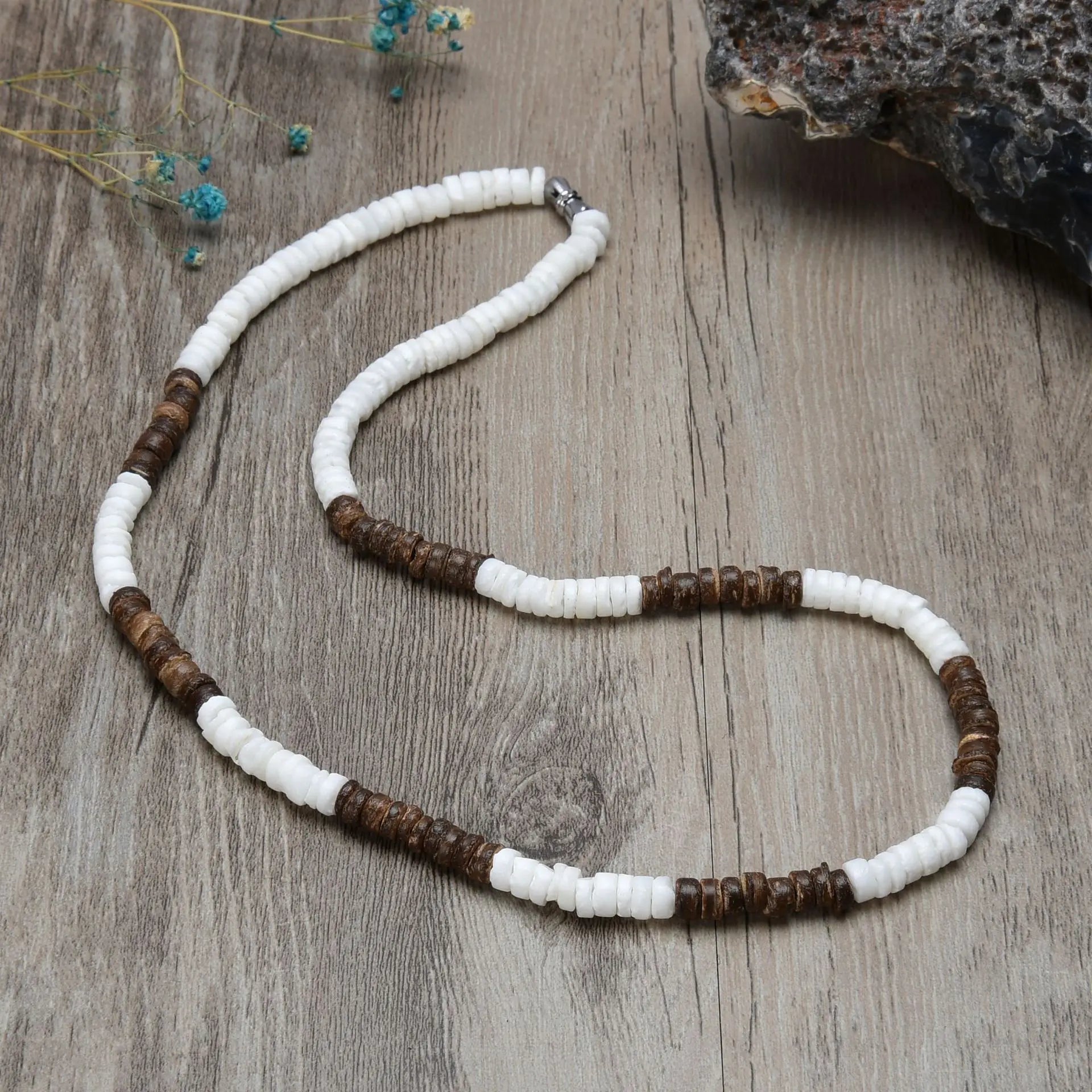 Adjustable Cord Empty Protection Single 3161 Nature Stone Quartz Holder Necklace