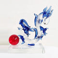 2024 Chinese Style Zodiac Dragon New Year Crystal Glass Dragon Gifts Party Giveaway Popular Office Table Decoration