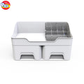 Fancy Desk Organizer Brush Plastic Containers Washroom Accessories Storage Box Makeup Organizer Acrylic