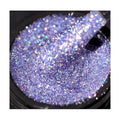 Natural Burst Flash Pull Line Paint Laser Kaleidoscope Nail Polish Gel Supplier Flash Gel Uv Polish for Disco Party