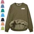 Long Sleeve Custom logo Wholesale Crewneck Woman Sweatshirt Women Crew Neck Sweatshirts for Womens