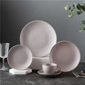 Modern Porcelain Rectangle Dinner Set White Ceramic Plates Serving Wedding Dishes for Restaurant Tableware Hotel Pottery Platos