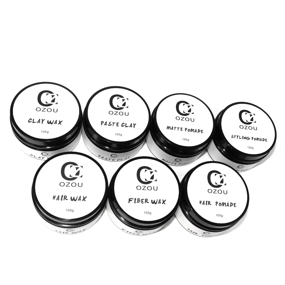 18 Years Experience Factory Customize No Residue Soft Texture Hair Matte Clay Matt Finish Cream Clay Putty Paste Private Label
