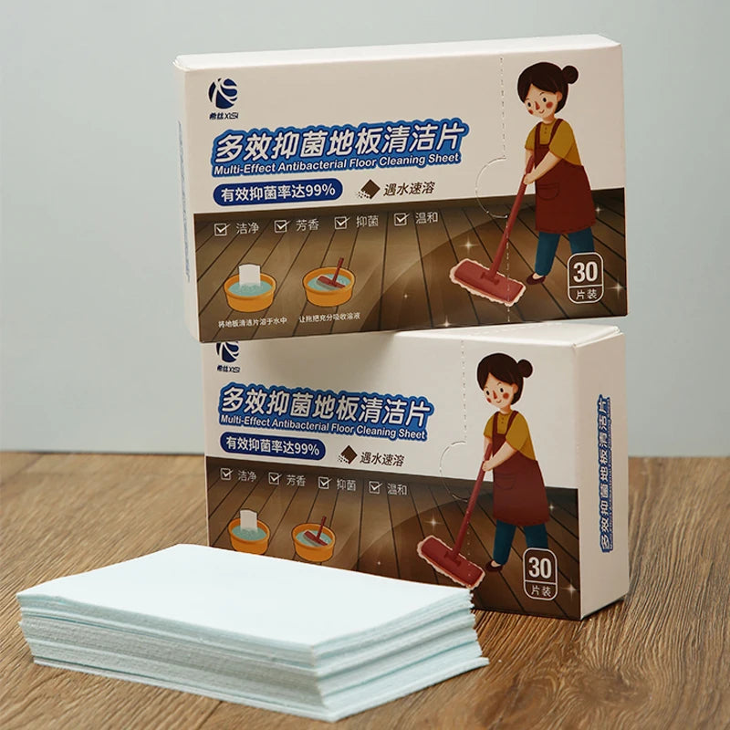 Hot Selling Flake Solid Portable Floor Cleaning Tablet for Pet Floor Cleaning Dryer Sheets Softener