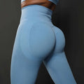 Fashion Custom logo Yoga Scrunch Bum Leggings High Waisted Workout Gym Seamless Leggings for Women