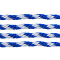 Solid 10mm Polyester Double Braided Rope with Spots/Tracer Made From Durable PET Material