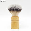 Customized Private Label Cheap Wood Handle Cream Barber Men Shave Synthetic Vegan Synthetic Badger Hair Shaving Brush for Men