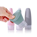 Hot Sale 90ml Cosmetic Packaging White pink Silicone Container Hand Cream Tubes for Shampoo and Conditioner