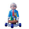 Airfun Latest Craze Holland Man Cartoon Inflatable Abraham Rollator Balloon