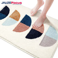 Hot Sale Non Slip Bath Mat Microfiber Bath Rug Mats Bathroom Washable Soft Shaggy Absorbent Water