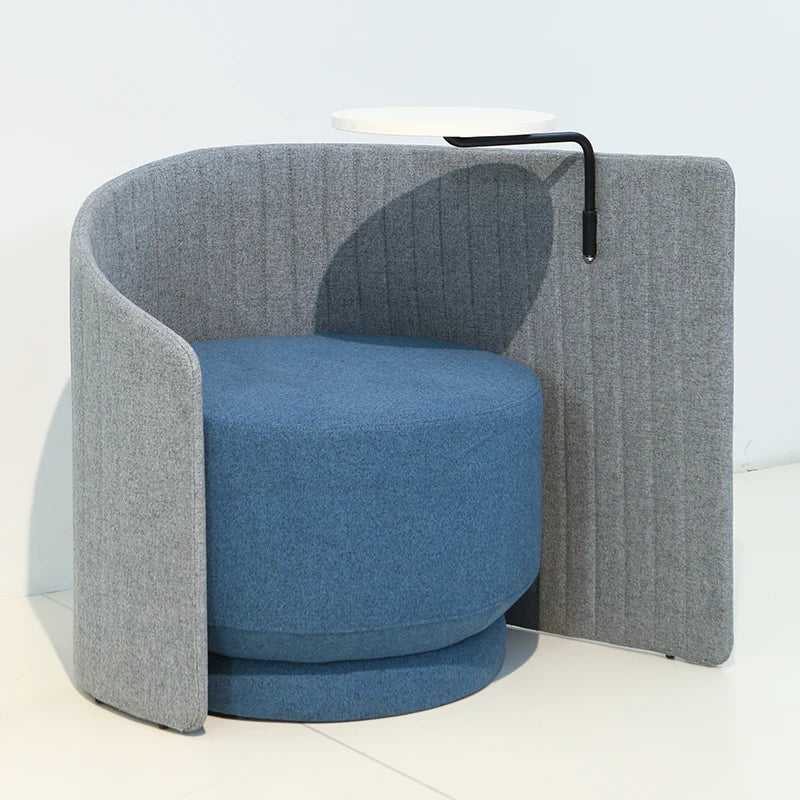 Customized High Quality Modern Low Back School High Density Sofa Office Furniture Ergonomic Training Sofa Chair With Writing Pad