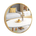 Jinn Home Custom Eco-friendly Modern 30CM Gold Round Wall Mirrors Anniversary Decorative Product