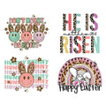 Dtf Ready to Press Heat Transfer Designs Clear Film Logo Custom Mother's Day Screen Print Printed Dtf Transfers for T-shirts