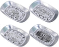 Retro Polished Wrought Iron Fruit & Candy Tray Sauce Dish Food Service Plate Kitchen Tray for Travel