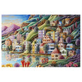 Ever Moment Diamond Painting Mosaic Colorful Buildings Seaside Full Square ASF1828