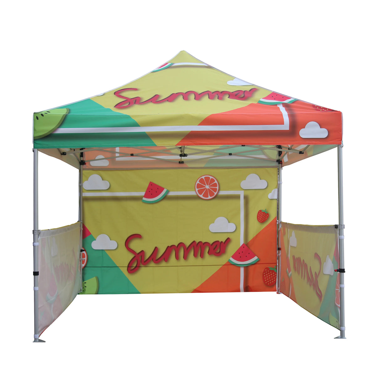 Custom Easy EZ up Event 10x10 Aluminum Marquee Gazebo Canopy Trade Show Tent Outdoor Indoor Oxford Cloth