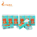 Customize Pocket Tissue 3ply Ultra Soft Special Texture Mini Facial Handkerchief Paper Printed Logo Advertising ISO Certified MegaBDM
