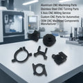 Custom Aluminum Stainless Steel CNC Machining Parts 5 Axis Milling Turning Service OEM Manufacturer High Precision Machining