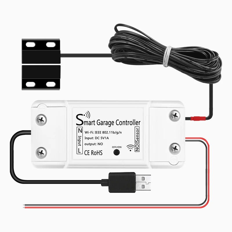WiFi Garage Door Opener Controller Smart Garage Door Remote Universal Garage Door Opener