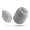 Portable Large Capacity Travel Makeup Blender Case Beauty Sponge Holder with Silicone Puff for Face Carrying Container Storage