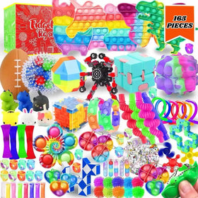 JYTZ0107 Flippy Chain Keychain Wacky Track Fun Fidget Toys Pack Sensory Fidget Toys Set for Kids
