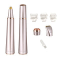 Rechargeable Lady Shaver Nose Hair Trimmer Eyebrow Shaper Leg Armpit Bikini Trimmer Women Epilator 3 in 1 Electric Hair Remover