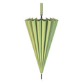 Large 16-Ribs Manual Umbrella for Men Straight Modern Design Wind Resistant Sturdy Reinforced Rainstorm Long Handle Business