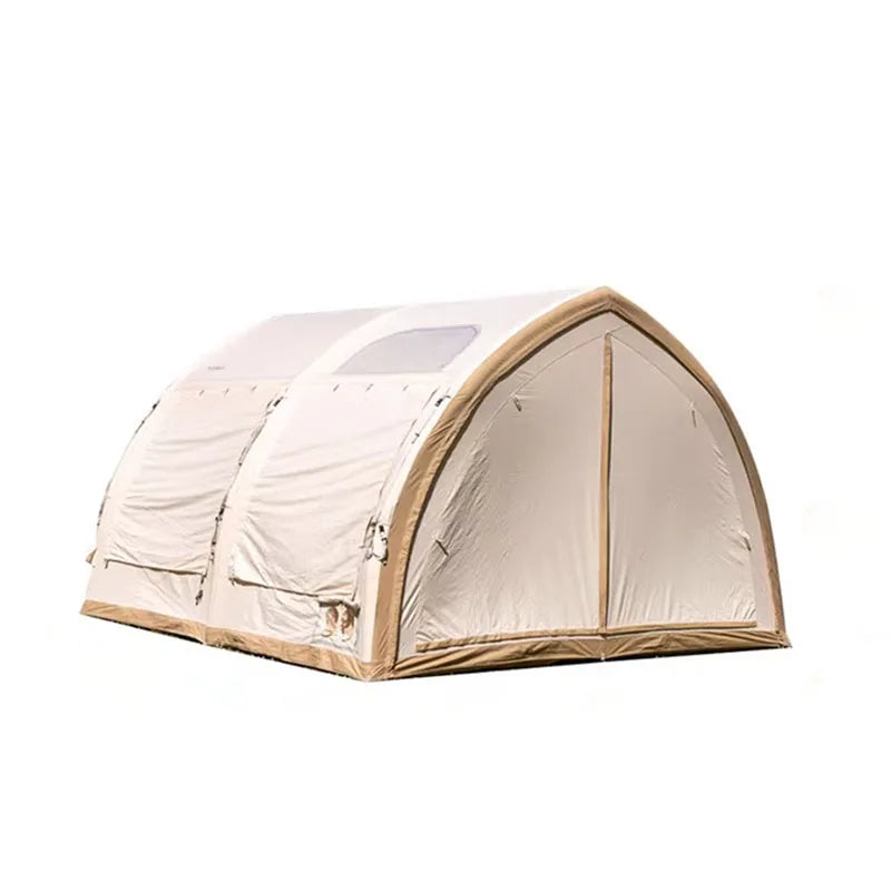 Hilander One Bedroom Tent Structure Air Tunnel Room 2 Single Items Straight Bracing Air Frame Made Oxford Fabric Fiberglass Pole