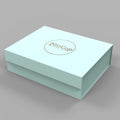 Luxury Eco-friendly Recycled Paperboard Gift Boxes Custom Logo Magnetic Closure Flat Foldable Design Cosmetic Gift Set Box