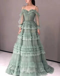 Puffy Ruffle Wedding Cake Frilled Fabric