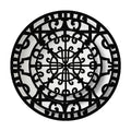 4 Sizes Luxury Nordic Bone China Dinner Breakfast Pasta Serving Dishes Eco-Friendly Color Enamel Chargers for Weddings Parties