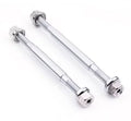 POLSO FH001 Durable Fixed Gear Hub Aluminum Alloy Front 170mm Rear 150mm F9mm/R10mm Axle Bolts Screws Bicycle Parts