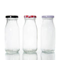 Unique Shaped Antique Gift Fancy Custom Empty Mini 200ml 375ml 750ml Glass Beverage Bottles Wholesale Empty Milk Juice Bottles
