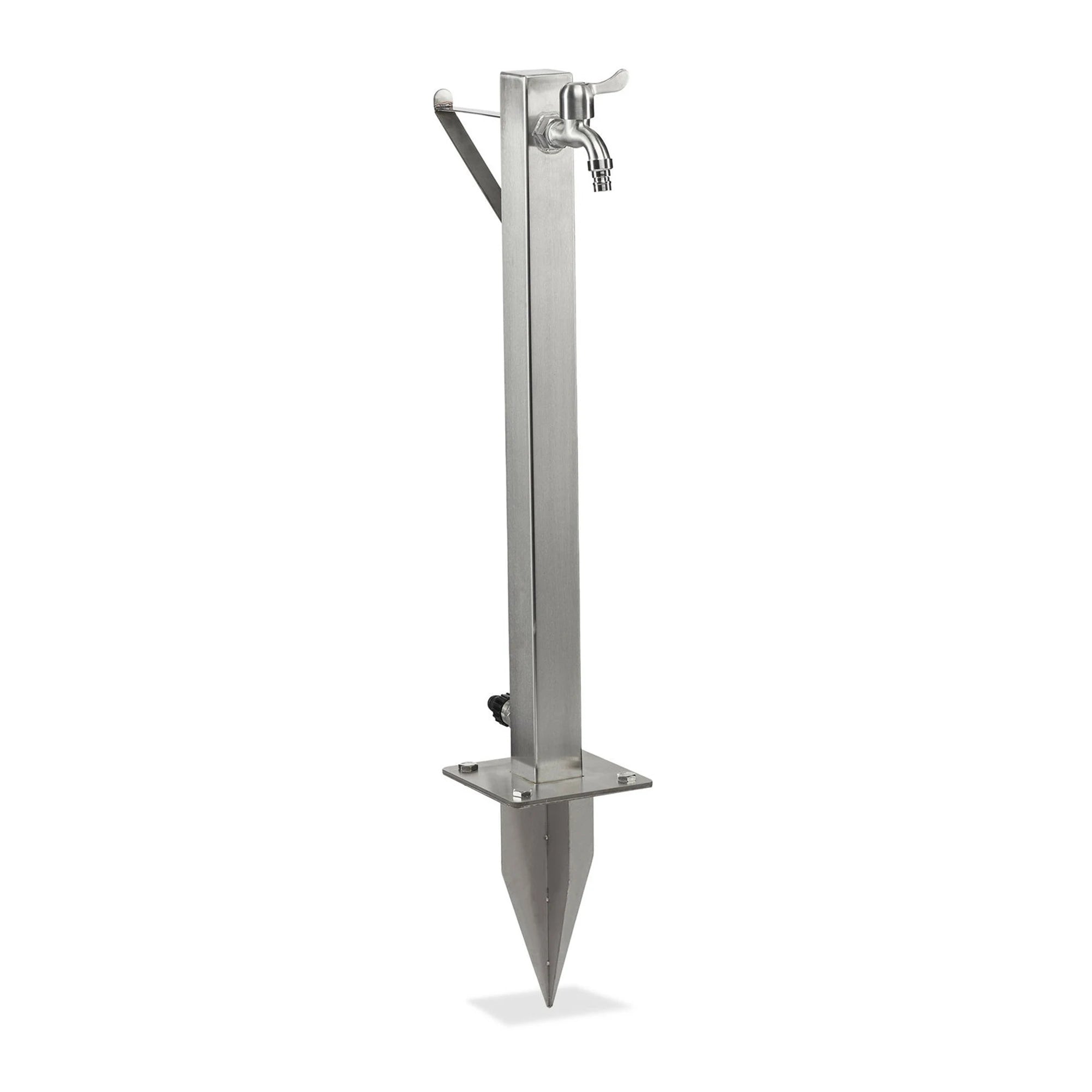 Modern Garden Bibcock Tap Steel Iron Handle Ceramic Valve Core Water Faucet Hose Stand Petrol Pump Stand Basin Fountain for